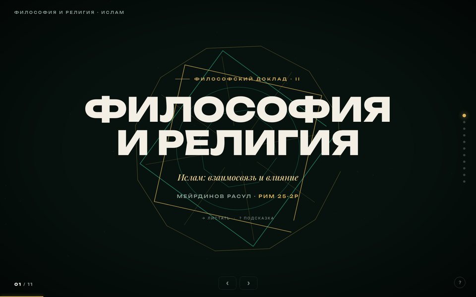 Философия и ислам