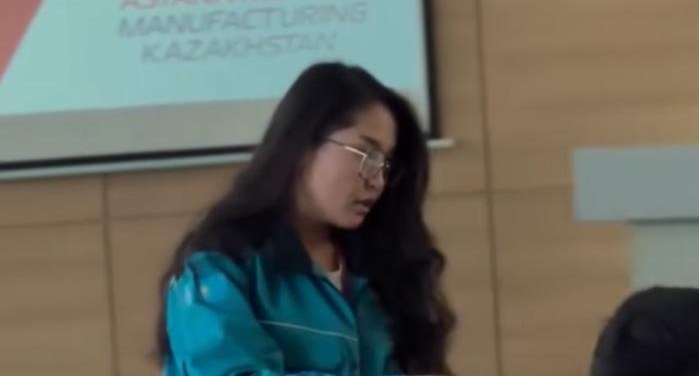 Meeting between final-year students and Astana Motors Manufacturing Kazakhstan