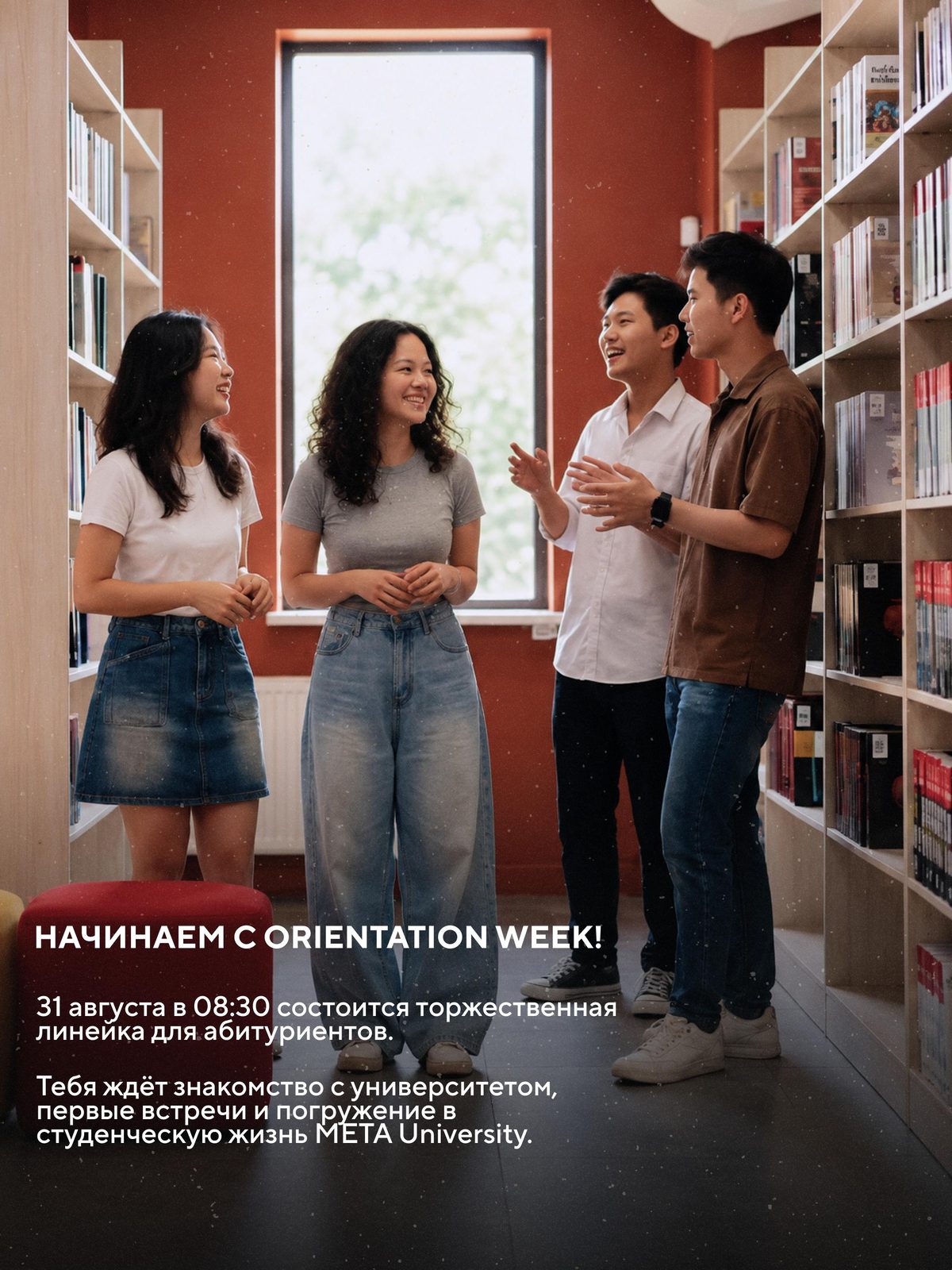 Orientation Week-тен бастаймыз