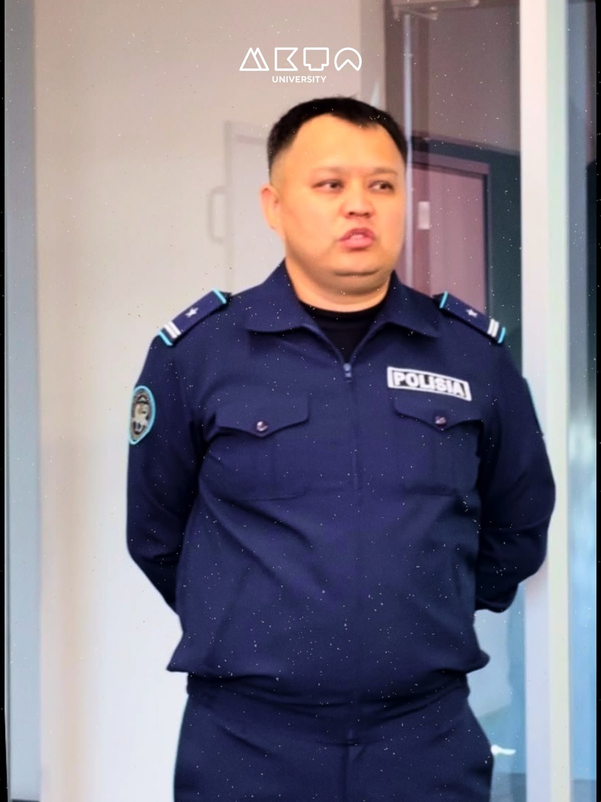 Полиция майоры Исаев Балғын Тұрғанбайұлы
